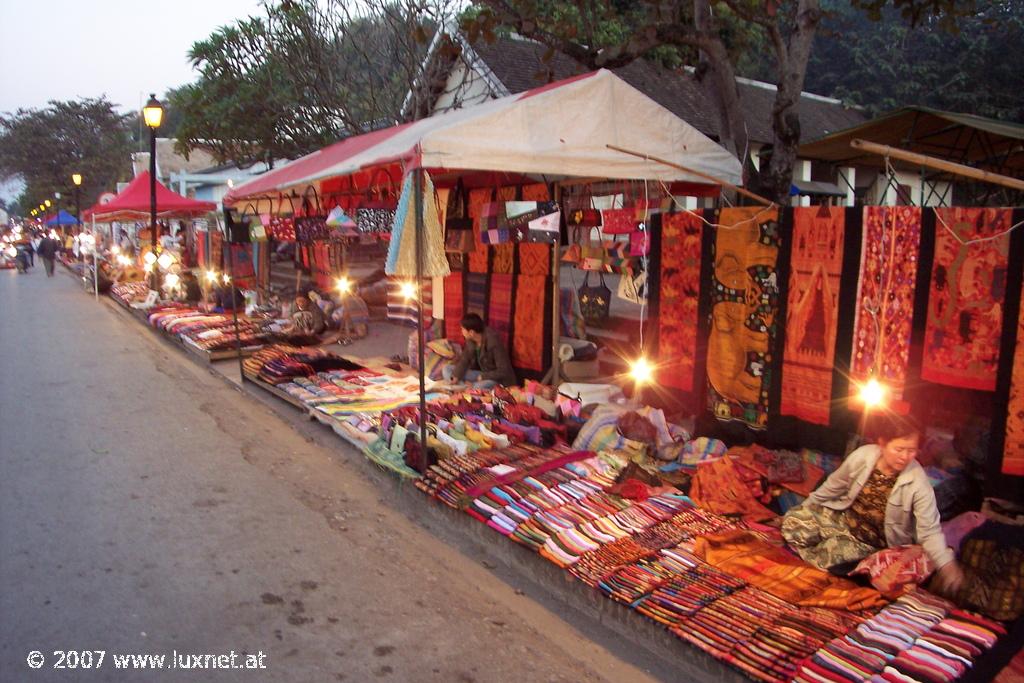 Luang Prabang nightmarket