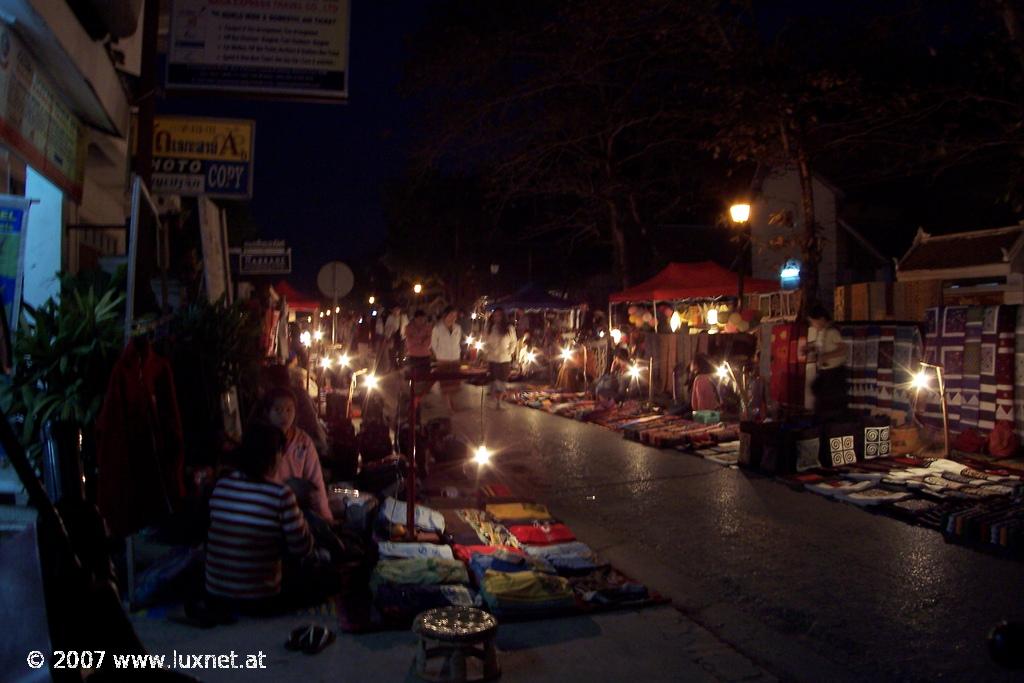 Luang Prabang nightmarket