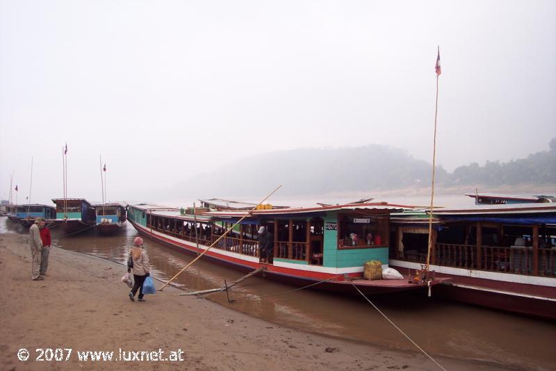 Mekong boat station (Luang Prabang)