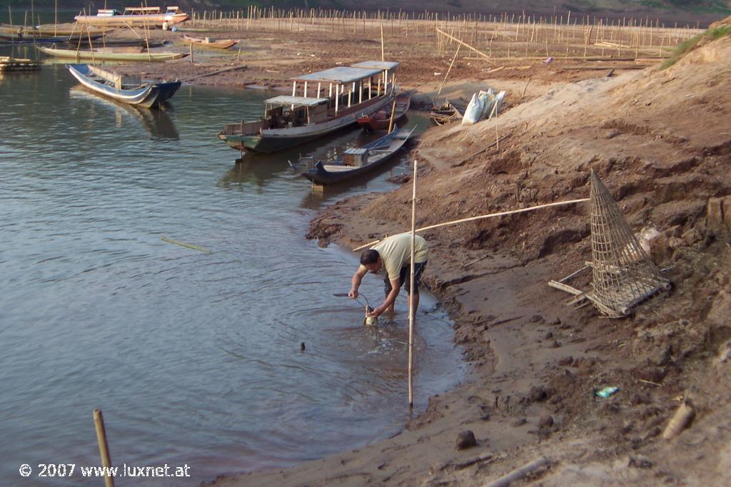 Mekong scenery (Ban Pak Ou)