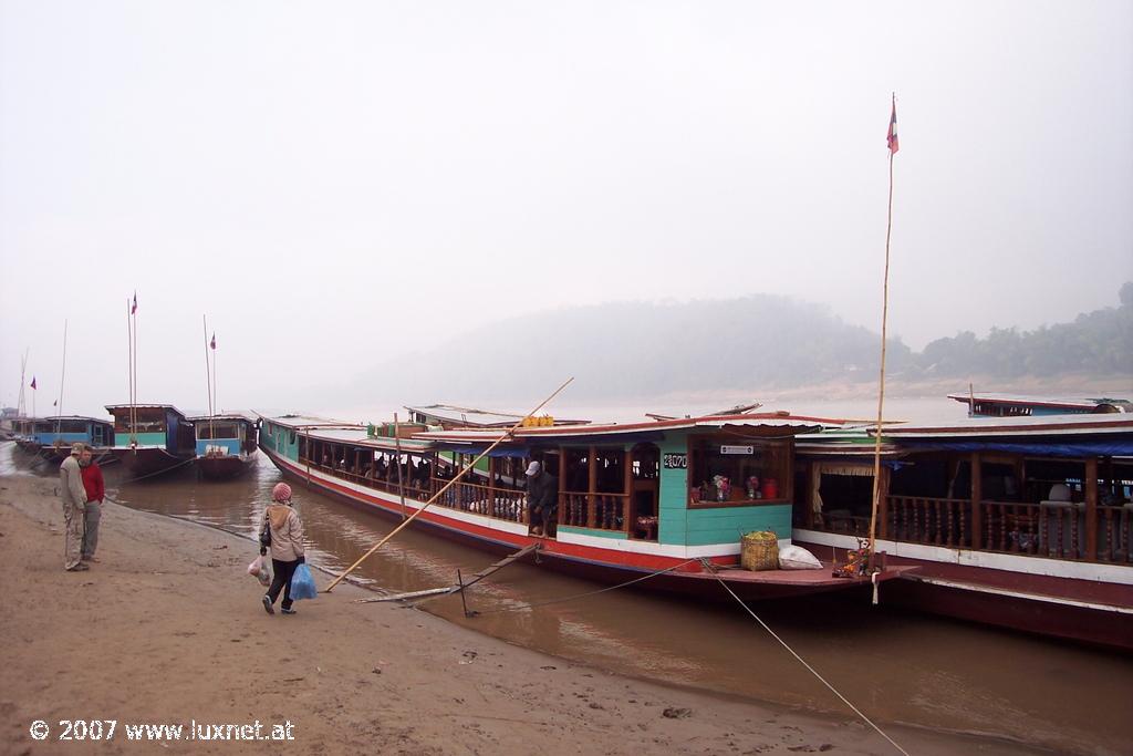 Mekong boat station (Luang Prabang)