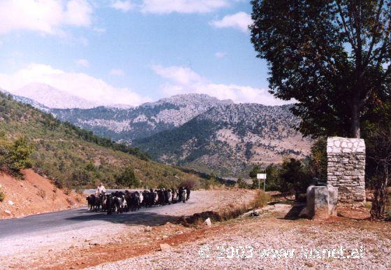 Near Aksu (Isparta)