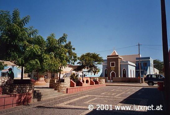 Vila do Espargos main square (Sal)