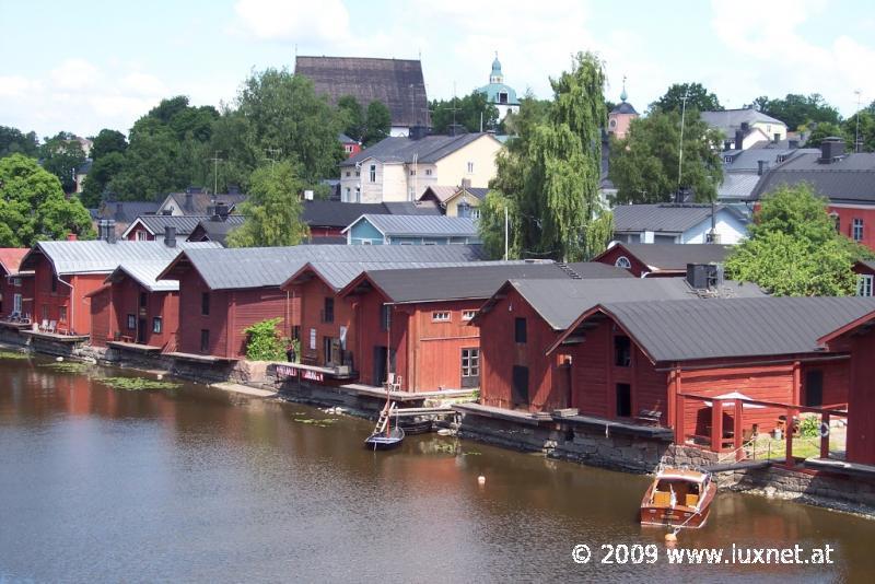 Old Riverside Houses, Porvoo