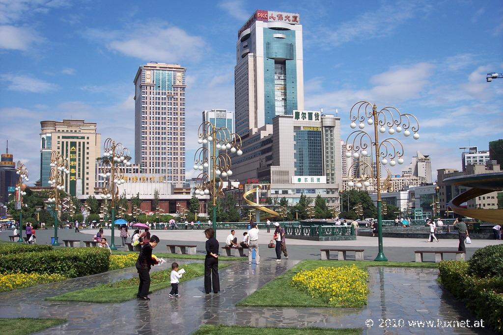 Tianfu Square, Chengdu