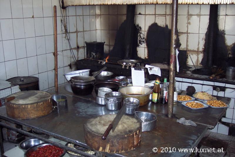 Typical Restaurant Kitchen