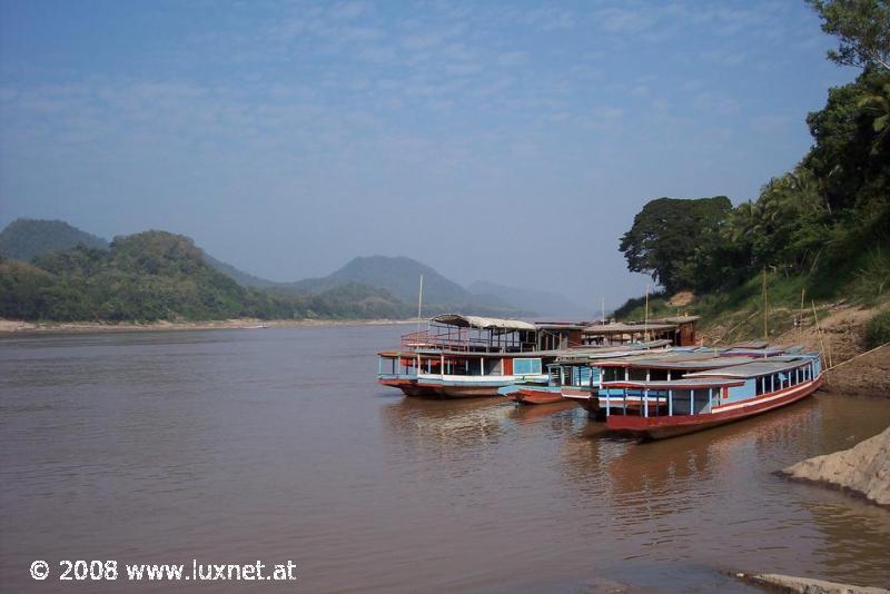 Mekong boat station (Luang Prabang)