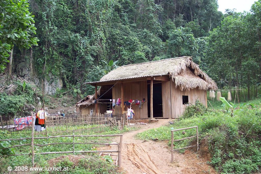 Typical house in the mountain area