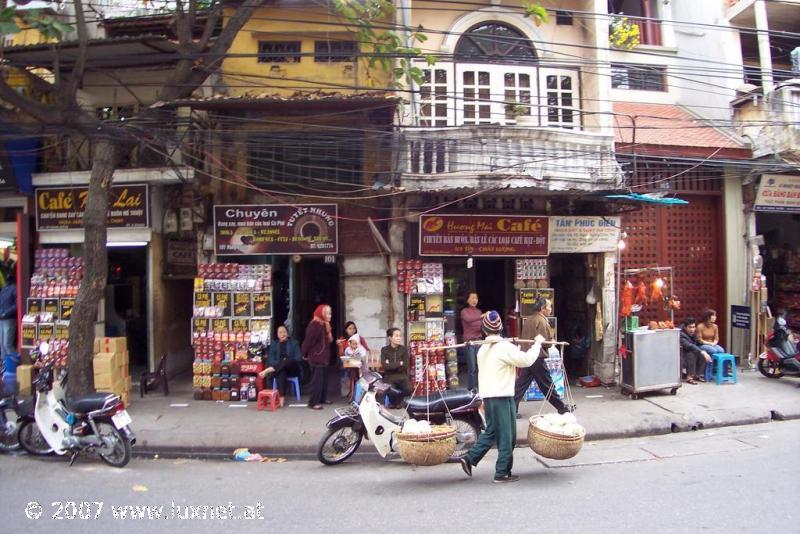 Hanoi street scene