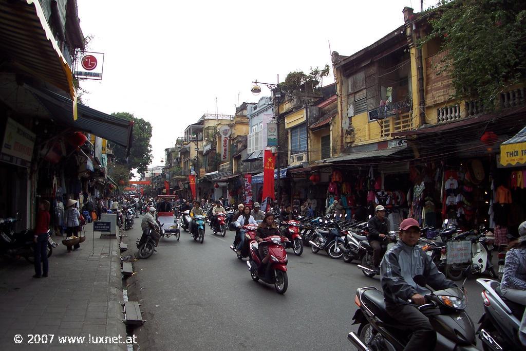 Hanoi street scene